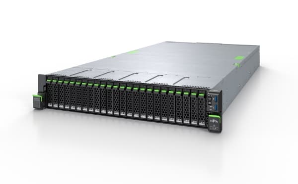 Fujitsu PRIMERGY RX2540 M6 - Server - rackmonterbar 2U - toveis - 1 x Xeon Gold 6346 / inntil 3.6 GHz - RAM 32 GB - SATA/SAS - hot-swap 2.5" brønn(er