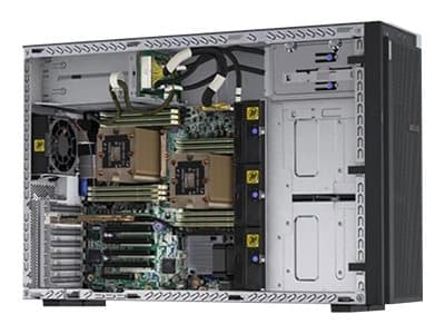 Lenovo ThinkSystem ST550, 2,1 GHz, 4208, 32 GB, DDR4-SDRAM, 750 W, Torni (4U)