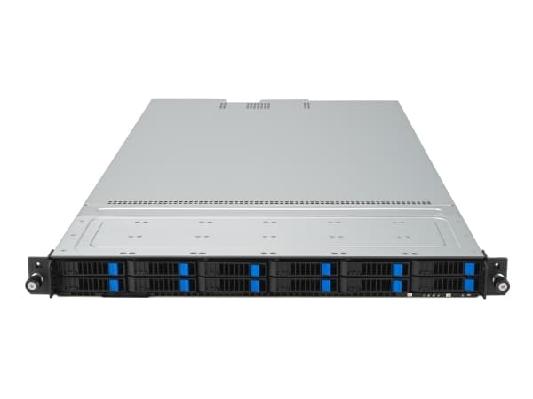 ASUS RS500A-E12-RS12U - Server - rackmonterbar - 1 inntil - hot-swap - uten HDD - AST2600 - uten OS - monitor: ingen
