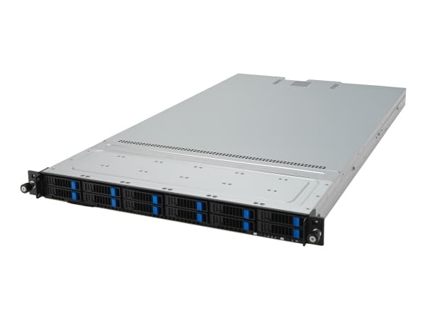 ASUS RS500A-E12-RS12U - Server - rackmonterbar - 1 inntil - hot-swap - uten HDD - AST2600 - uten OS - monitor: ingen