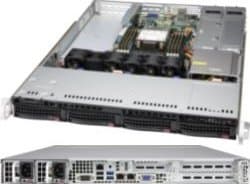 Supermicro CSE-815TQC4-R504WB3, Intel/AMD, Rack (1U), Sort, Vifte feil, Harddisk, LAN, Kraft indikator, System, 4 vifter, 4 cm