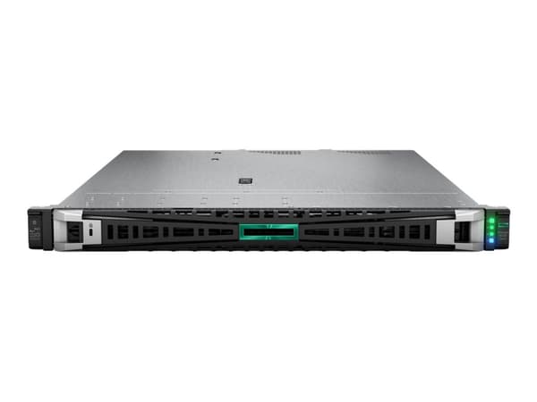 HPE ProLiant DL320 Gen11 - Server - rackmonterbar 1U - 1-veis - 1 x Xeon Gold 5416S / inntil 4 GHz - RAM 32 GB - SATA/SAS/PCI Express - hot-swap 2.5" Sort, Sølv