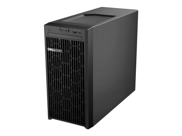 Dell PowerEdge T150 - Server - MT 1-veis - 1 x Pentium Gold G6405T inntil - RAM 8 GB - HDD 1 TB - Matrox G200 - Gigabit Ethernet - monitor: ingen - s