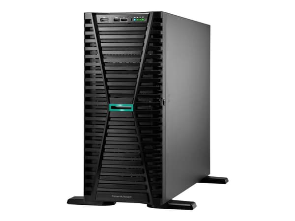 HPE ProLiant ML110 Gen11 Performance - Server - tower 4.5U - 1-veis - 1 x Xeon Silver 4410Y / inntil 3.9 GHz - RAM 32 GB - SATA/SAS/PCI Express - hot