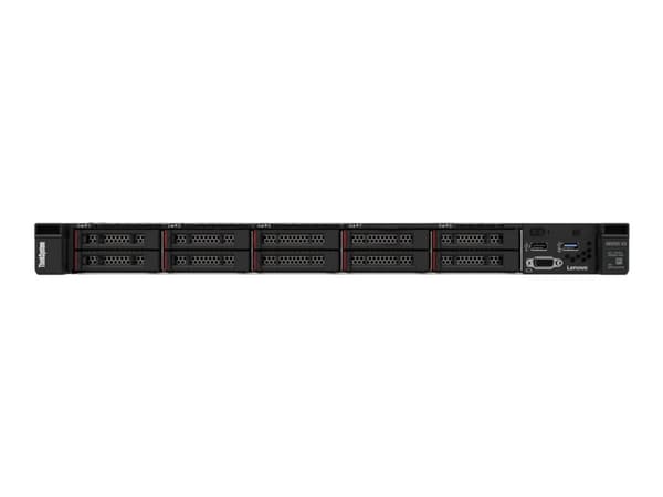 Lenovo ThinkSystem SR250 V2 7D7Q - Server - rackmonterbar 1U - 1-veis - 1 x Xeon E-2378 / inntil 4.8 GHz - RAM 32 GB - hot-swap 2.5" brønn(er) - uten