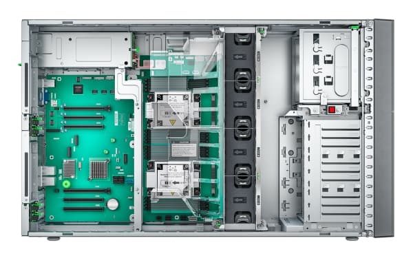 Fujitsu PRIMERGY TX2550 M7 - Server - tower toveis - 1 x Xeon Gold 6426Y / inntil 4.1 GHz - RAM 32 GB - SATA - hot-swap 2.5" brønn(er) - uten HDD - G