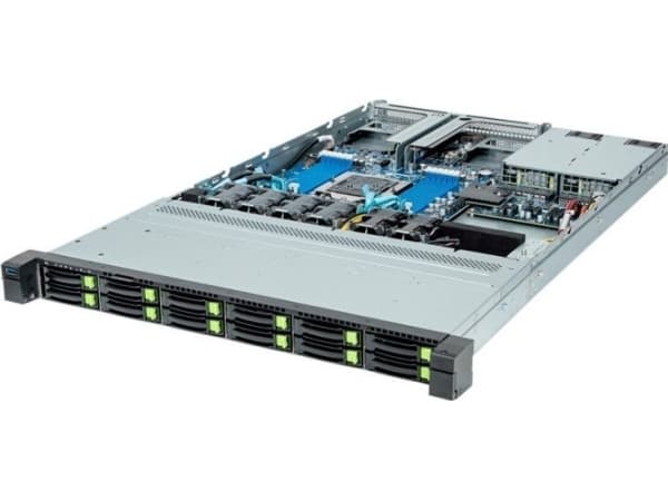 Gigabyte R163-Z32 (rev. AAC1) - Server - rackmonterbar 1U - 1-veis - ingen CPU inntil - RAM 0 GB - SATA/SAS/NVMe - hot-swap 2.5" brønn(er) - uten HDD