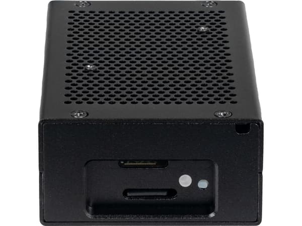Joy-iT RB-ALUCASEP5-01B, Etui, Raspberry Pi 5, Raspberry Pi, Sort, Aluminium, SD