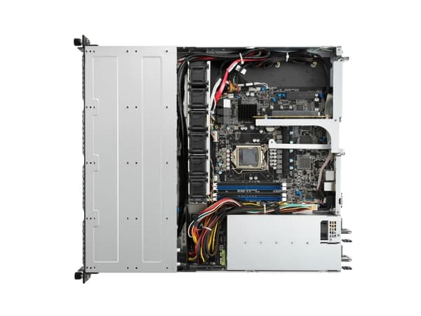 ASUS RS300-E11-RS4 - Server - rackmonterbar 1U - 1-veis - ingen CPU inntil - RAM 0 GB - SAS/PCI Express - hot-swap 3.5" brønn(er) - uten HDD - AST260