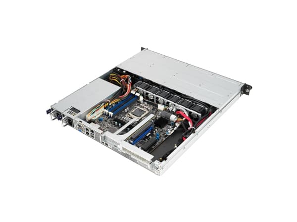 ASUS RS300-E11-RS4 - Server - rackmonterbar 1U - 1-veis - ingen CPU inntil - RAM 0 GB - SAS/PCI Express - hot-swap 3.5" brønn(er) - uten HDD - AST260
