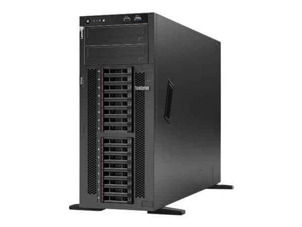Lenovo ThinkSystem ST550 7X10 - Server - tower 4U - toveis - 1 x Xeon Silver 4208 / inntil 3.2 GHz - RAM 32 GB - hot-swap 2.5" brønn(er) - uten HDD -