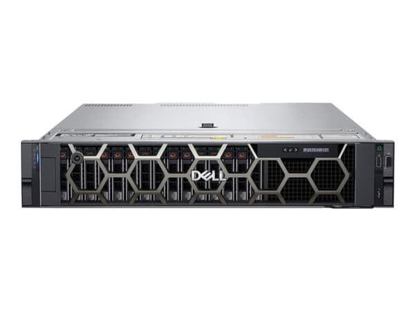 Dell PowerEdge R550 - Server - rackmonterbar 2U - toveis - 1 x Xeon Silver 4314 / inntil 3.4 GHz - RAM 32 GB - SAS - hot-swap 3.5" brønn(er) - SSD 48