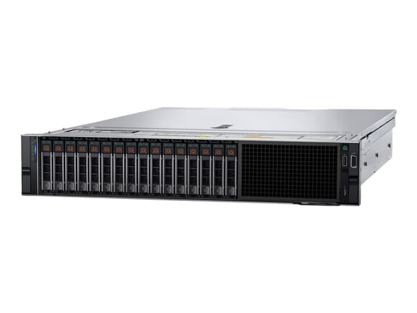 Dell PowerEdge R550 - Server - rackmonterbar 2U - toveis - 1 x Xeon Silver 4314 / inntil 3.4 GHz - RAM 32 GB - SAS - hot-swap 3.5" brønn(er) - SSD 48