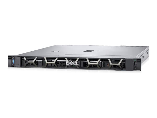 Dell PowerEdge R250 - Server - rackmonterbar 1U - 1-veis - 1 x Xeon E-2314 / inntil 4.5 GHz - RAM 8 GB - SATA - hot-swap 3.5" brønn(er) - HDD 2 TB -