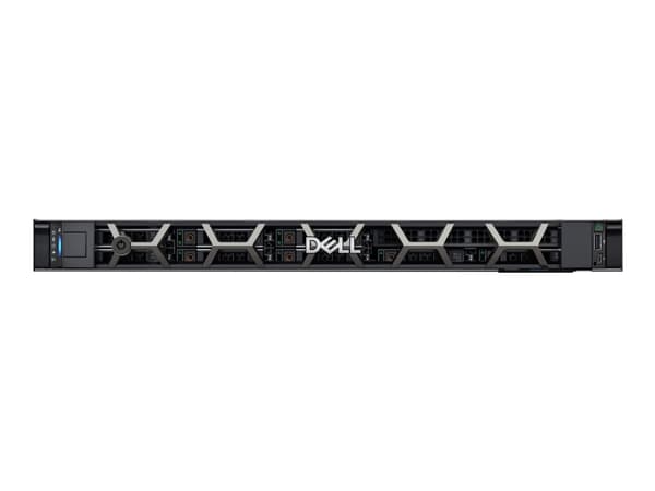 Dell PowerEdge R350 - Server - kan monteras i rack 1U - 1-vägs - 1 x Xeon E-2336 / upp till 4.8 GHz - RAM 16 GB - SAS - hot-swap 3.5" vik/vikar - HDD