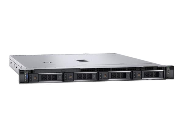 Dell PowerEdge R350 - Server - kan monteras i rack 1U - 1-vägs - 1 x Xeon E-2336 / upp till 4.8 GHz - RAM 16 GB - SAS - hot-swap 3.5" vik/vikar - HDD
