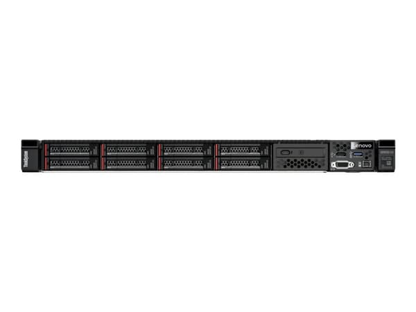 Lenovo ThinkSystem SR630 V2 7Z71 - Server - rackmonterbar 1U - toveis - 1 x Xeon Silver 4309Y / inntil 3.6 GHz - RAM 32 GB - SAS - hot-swap 2.5" brøn Sort
