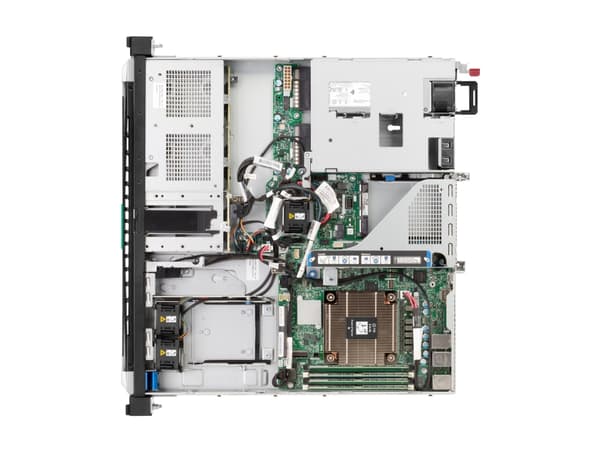HPE ProLiant DL20 Gen11 Base - Server - kan monteras i rack 1U - 1-vägs - 1 x Xeon E-2434 / upp till 5 GHz - RAM 16 GB - SATA - hot-swap 3.5" vik/vik