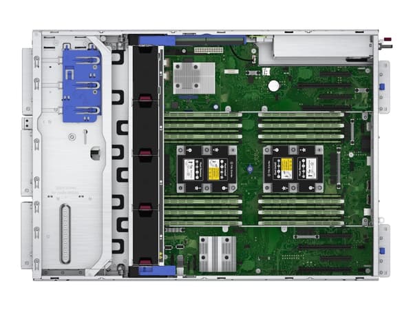 HPE ProLiant ML350 Gen10 Base - Server - tower 4U - toveis - 1 x Xeon Silver 4210R / inntil 3.2 GHz - RAM 16 GB - SATA/SAS - hot-swap 2.5" brønn(er)