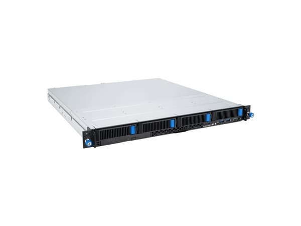 ASUS RS300-E12-PS4 - Rackmonterbar 1U - 1 inntil - uten HDD - AST2600 - Gigabit Ethernet - monitor: ingen