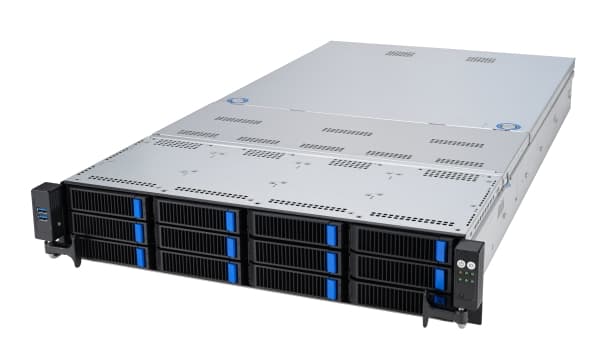 ASUS - Server - rackmonterbar - toveis - 1 inntil - hot-swap - monitor: ingen