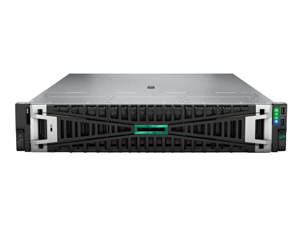 HPE ProLiant DL345 Gen11 - Server - rackmonterbar 2U - 1-veis - 1 x EPYC 9124 / inntil 3.7 GHz - RAM 32 GB - SATA/SAS/NVMe - hot-swap 2.5" brønn(er)