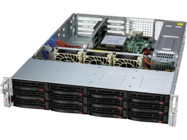 Supermicro AS-2015SV-WTNRT, AMD, AMD EPYC, DDR5-SDRAM, 576 GB, 3.5", HDD & SSD Sort