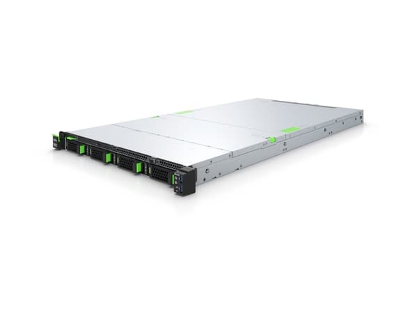 Fujitsu PRIMERGY RX2530 M7 - Server - 1 9354P / upp till 3.8 GHz - RAM 32 GB - hot-swap 3.5" vik/vikar - Gigabit Ethernet - skärm: ingen Svart
