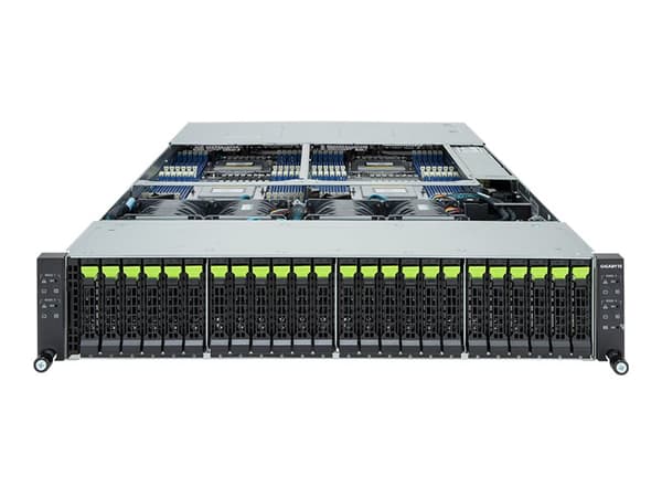AMD BAREBONE H273-Z80-AAW1 2U4NBARE 2CPU 92XDIMM 24XHDD 2X3000W musta