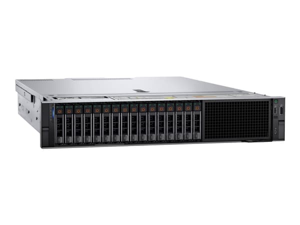 Dell PowerEdge R550 - Server - rackmonterbar 2U - toveis - 1 x Xeon Silver 4309Y / inntil 3.6 GHz - RAM 16 GB - SAS - hot-swap 2.5" brønn(er) - SSD 4