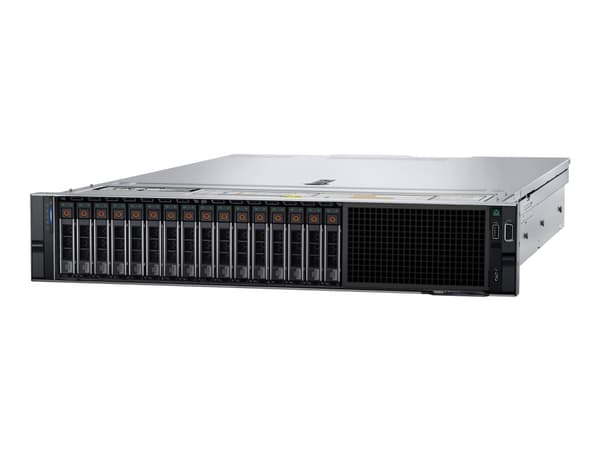 Dell PowerEdge R550 - Server - rackmonterbar 2U - toveis - 1 x Xeon Silver 4309Y / inntil 3.6 GHz - RAM 16 GB - SAS - hot-swap 2.5" brønn(er) - SSD 4