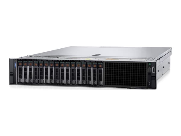 Dell PowerEdge R550 - Server - rackmonterbar 2U - toveis - 1 x Xeon Silver 4309Y / inntil 3.6 GHz - RAM 16 GB - SAS - hot-swap 2.5" brønn(er) - HDD 6