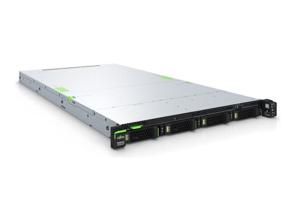 Fujitsu PRIMERGY RX2530 M7 - Server - rackmonterbar 1U - toveis - 1 x Xeon Gold 5515+ / inntil 4.1 GHz - RAM 32 GB - SATA - hot-swap 2.5" brønn(er) - Sort