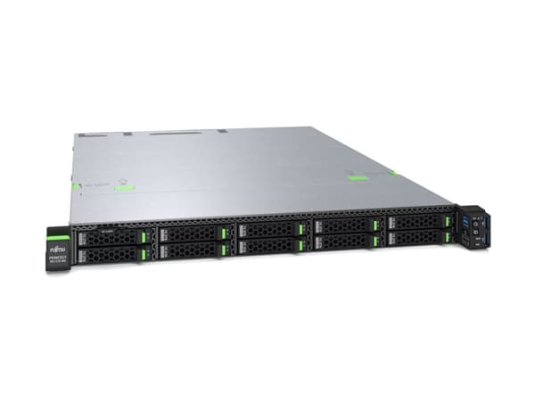 Fujitsu PRIMERGY RX1330 M6 - Server - rackmonterbar 1U - 1 x Xeon E-2436 / inntil 5 GHz - RAM 32 GB - uten HDD - Gigabit Ethernet - uten OS - monitor