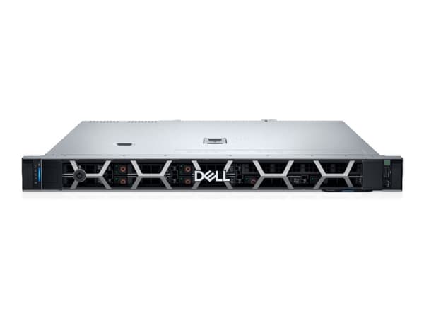 Dell PowerEdge R360 - Server - rackmonterbar 1U - 1-veis - 1 x Xeon E-2436 / inntil 5 GHz - RAM 16 GB - SAS - hot-swap 2.5" brønn(er) - SSD 480 GB -