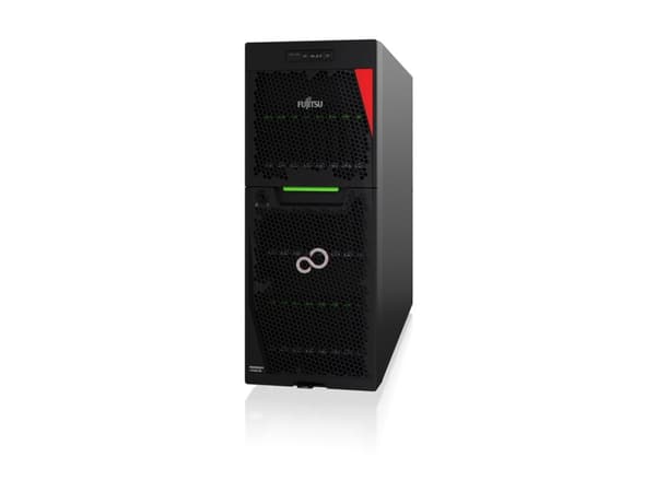 Fujitsu PRIMERGY TX1330 M6 - Server - UCFF 1 x Xeon E-2436 / inntil 5 GHz - RAM 32 GB - SATA/SAS - hot-swap 2.5" brønn(er) - uten HDD - Gigabit Ether