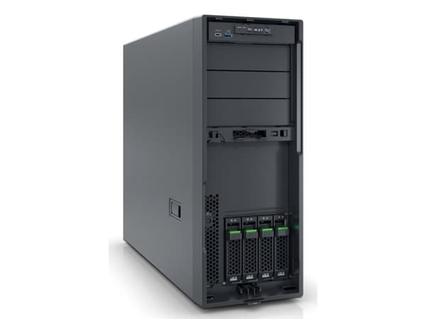 Fujitsu PRIMERGY TX1330 M6 - Server - UCFF 1-veis - 1 x Xeon E-2434 / inntil 5 GHz - RAM 32 GB - SATA/SAS - hot-swap 2.5" brønn(er) - uten HDD - Giga