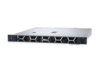 Dell PowerEdge R360 - Server - rackmonterbar 1U - 1-veis - 1 x Xeon E-2478 / inntil 5.2 GHz - RAM 16 GB - SAS - hot-swap 2.5" brønn(er) - SSD 480 GB