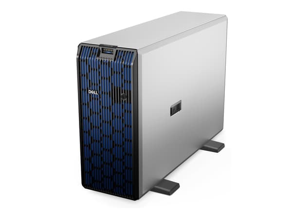 Dell PowerEdge T560 - Server - tower toveis - 1 x Xeon Silver 4410Y / inntil 3.9 GHz - RAM 32 GB - SAS - hot-swap 3.5" brønn(er) - SSD 480 GB - Matro