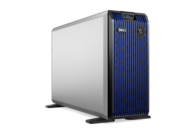 Dell PowerEdge T360 - Server - tower 1-veis - 1 x Xeon E-2434 / inntil 5 GHz - RAM 16 GB - SAS - hot-swap 3.5" brønn(er) - SSD 480 GB - G200eW - Giga