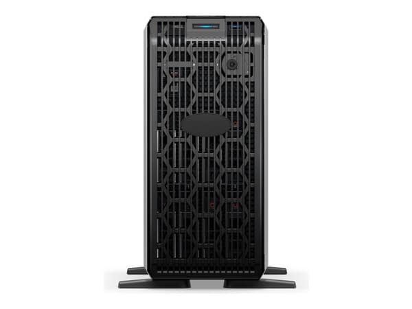 Dell PowerEdge T360 - Server - tower 1-veis - 1 x Xeon E-2434 / inntil 5 GHz - RAM 16 GB - SAS - hot-swap 3.5" brønn(er) - SSD 480 GB - G200eW - Giga