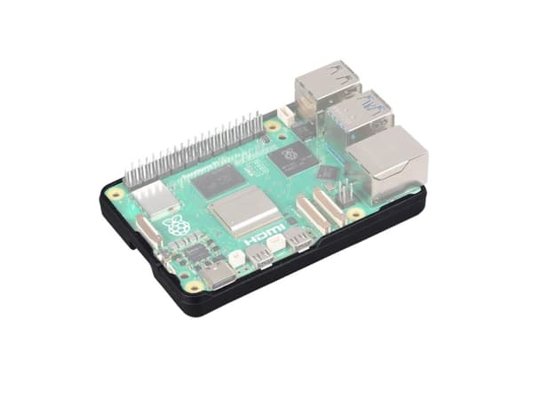 Raspberry Pi® Bumper SBC-kabinet Passer til: Raspberry Pi Sort