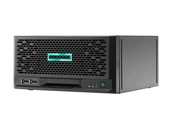 HPE ProLiant MicroServer Gen10 Plus v2 Performance 1 - Server - ultramikrotårn 1-veis - 1 x Xeon E-2314 / inntil 4.5 GHz - RAM 16 GB - SATA - ikke-dr