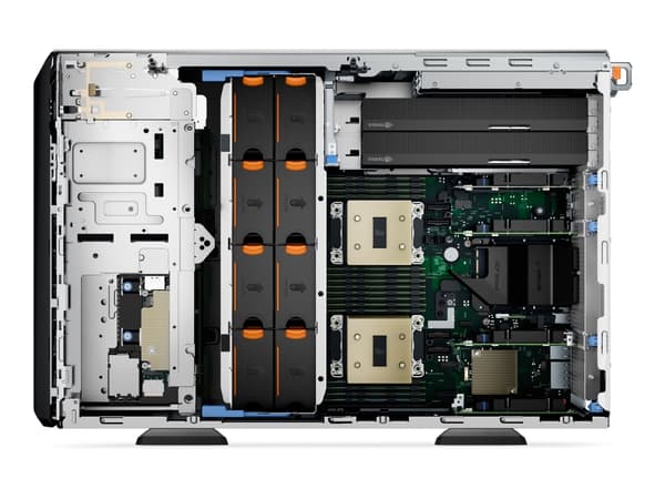 Dell PowerEdge T560 - Server - tower toveis - 1 x Xeon Gold 5416S / inntil 4 GHz - RAM 32 GB - SAS - hot-swap 3.5" brønn(er) - SSD 480 GB - Matrox G2