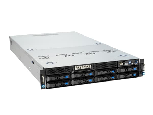 ASUS - Server - rackmonterbar - 1-veis - 1 x ingen CPU inntil - RAM 0 GB - uten HDD - AST2600 - monitor: ingen
