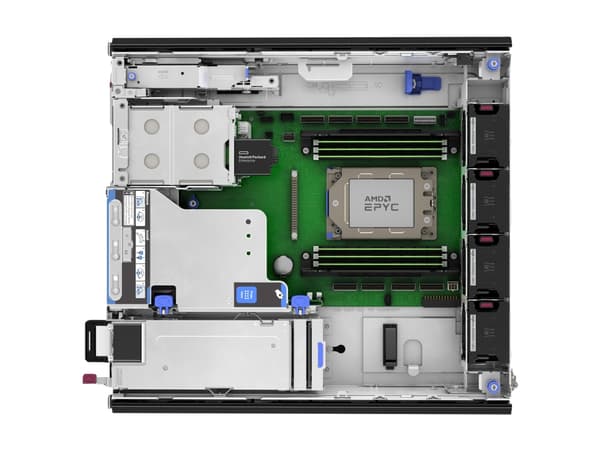 HPE ProLiant DL145 Gen11 Network Choice - Server - rackmonterbar 2U - 1-veis - 1 x EPYC 8124P / inntil 3 GHz - RAM 64 GB - hot-swap 2.5" brønn(er) -