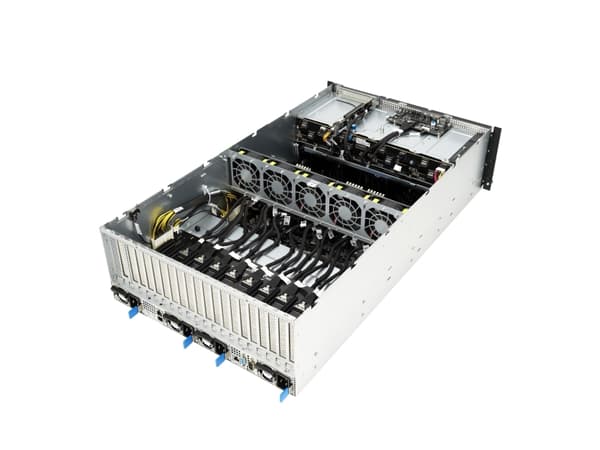 ASUS ESC8000A-E12-SKU1, LGA 6096, AMD EPYC 9004, DDR5-SDRAM, 256GB, 16GB, 32GB, 64GB, 128GB, 6 TB, 4400,4800 MHz