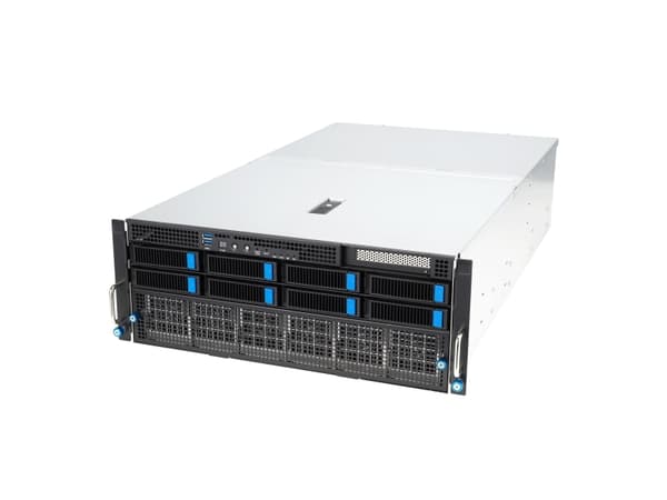 ASUS ESC8000A-E12-SKU1, LGA 6096, AMD EPYC 9004, DDR5-SDRAM, 256GB, 16GB, 32GB, 64GB, 128GB, 6 TB, 4400,4800 MHz