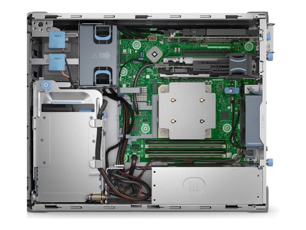 Dell PowerEdge T160 - Server - kompakttårn 1-veis - 1 x Xeon E-2434 / inntil 5 GHz - RAM 16 GB - HDD 2 TB - G200eW - Gigabit Ethernet - uten OS - mon