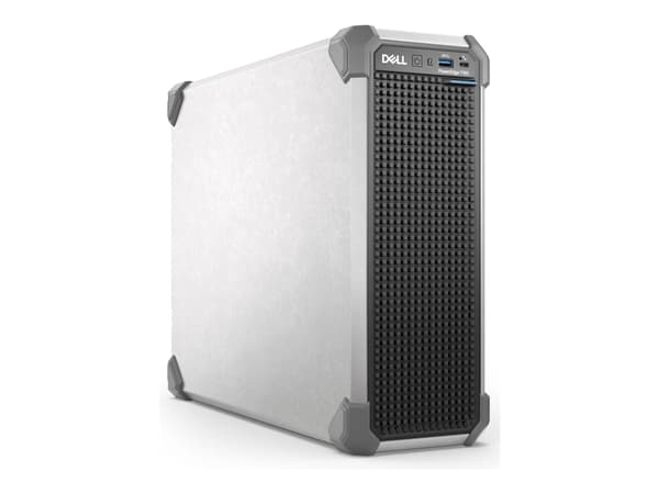 Dell PowerEdge T160 - Server - kompakttårn 1-veis - 1 x Xeon E-2434 / inntil 5 GHz - RAM 16 GB - HDD 2 TB - G200eW - Gigabit Ethernet - uten OS - mon